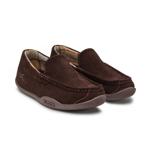 Kuru Mens Loft Moccasin Loafers US 9 M EU 42 Brown Suede EUC main image 13
